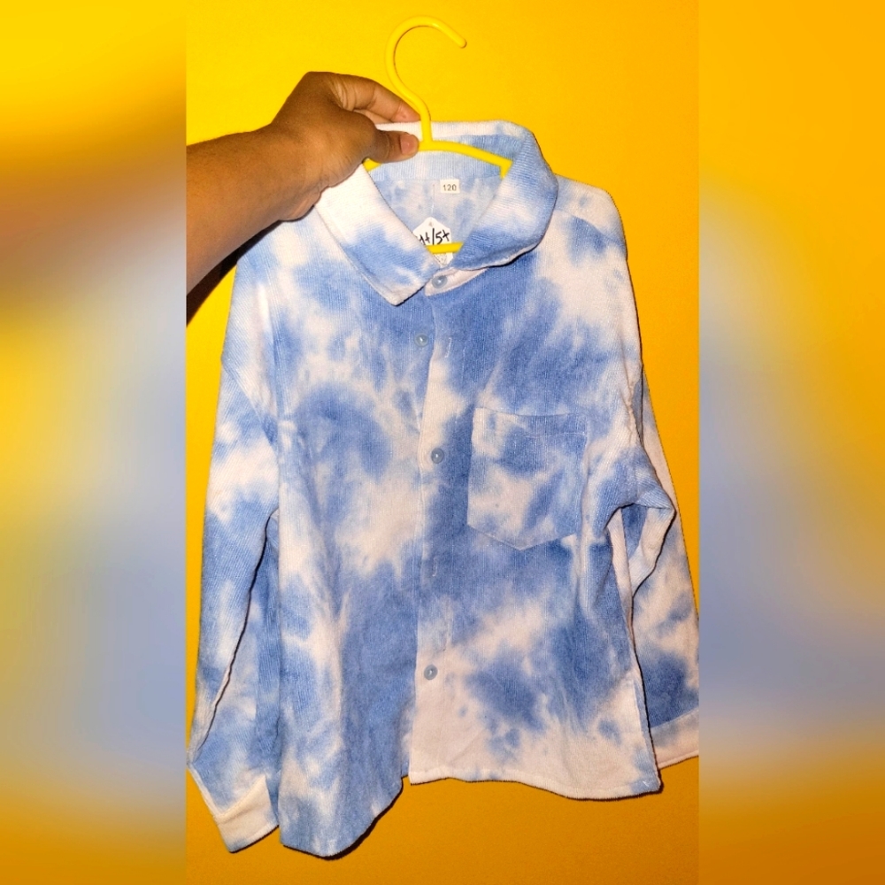 Boys tie dye top 4t